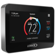 Lennox iComfort M30 thermostat.