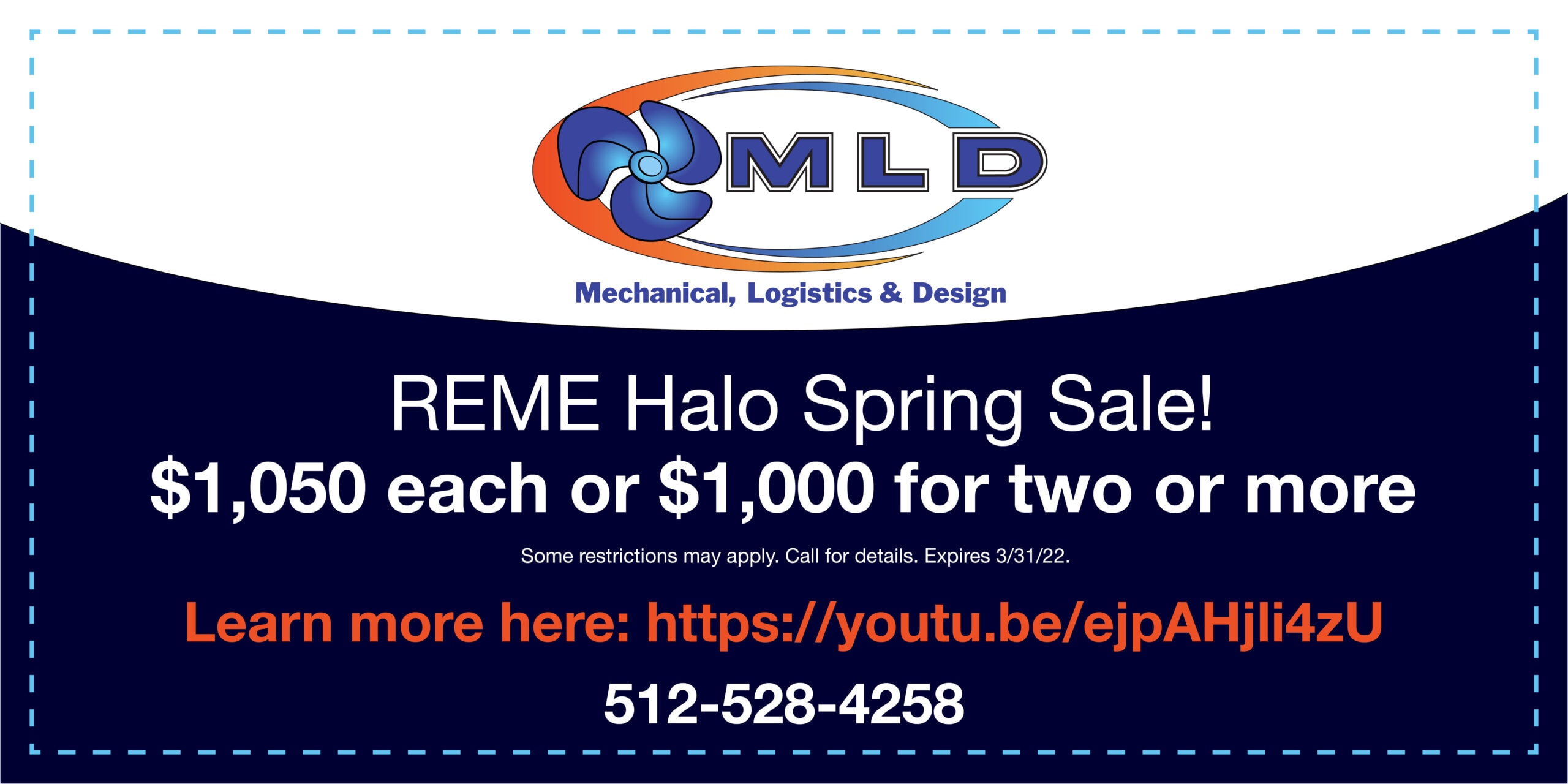 MLD Reme Halo spring special
