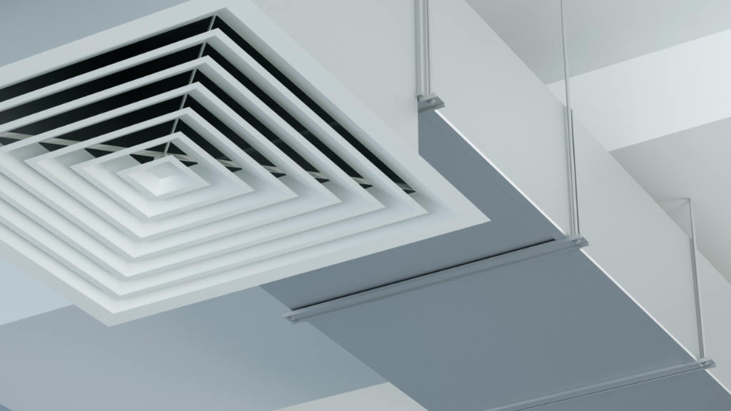 Air ducts service.